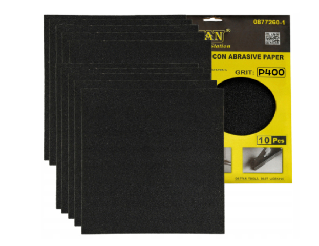 Crownman Csiszoló Papír 230x280mm P400 10 db Crownman Csiszoló Papír 230x280mm P400 10 db