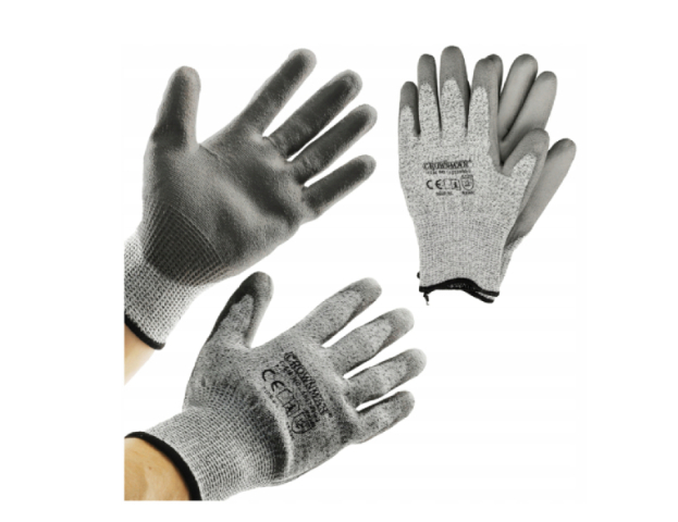 Crownman Mártott Gumi Tenyeres Kesztyű L Crownman Mártott Gumi Tenyeres Kesztyű L