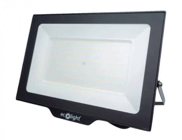 EcoLight 200 W-os melegfehér LED reflektor 