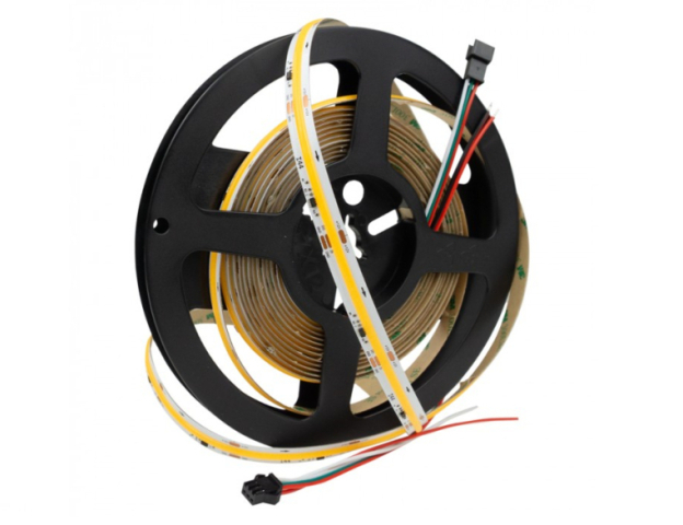 EcoLight COB Digitális Led szalag melegfehér 810 lm/méter, 9 W/méter, 12 V, IP20, 5m / ... EcoLight COB Digitális Led szalag melegfehér 810 lm/méter, 9 W/méter, 12 V, IP20, 5m / ...