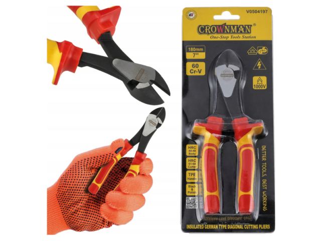 Crownman Szigetelt oldalvágó 180 mm Crownman Szigetelt oldalvágó 180 mm