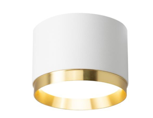 MasterLED Lumet fehér/arany mennyezeti lámpatest, GX53-as foglalattal MasterLED Lumet fehér/arany mennyezeti lámpatest, GX53-as foglalattal