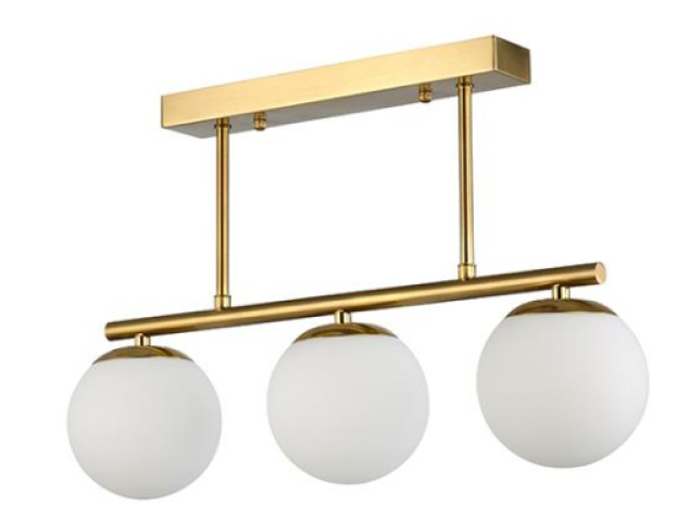 MasterLED Bali 47 cm-es arany színű függesztett mennyezeti lámpa, E27-es foglalattal 