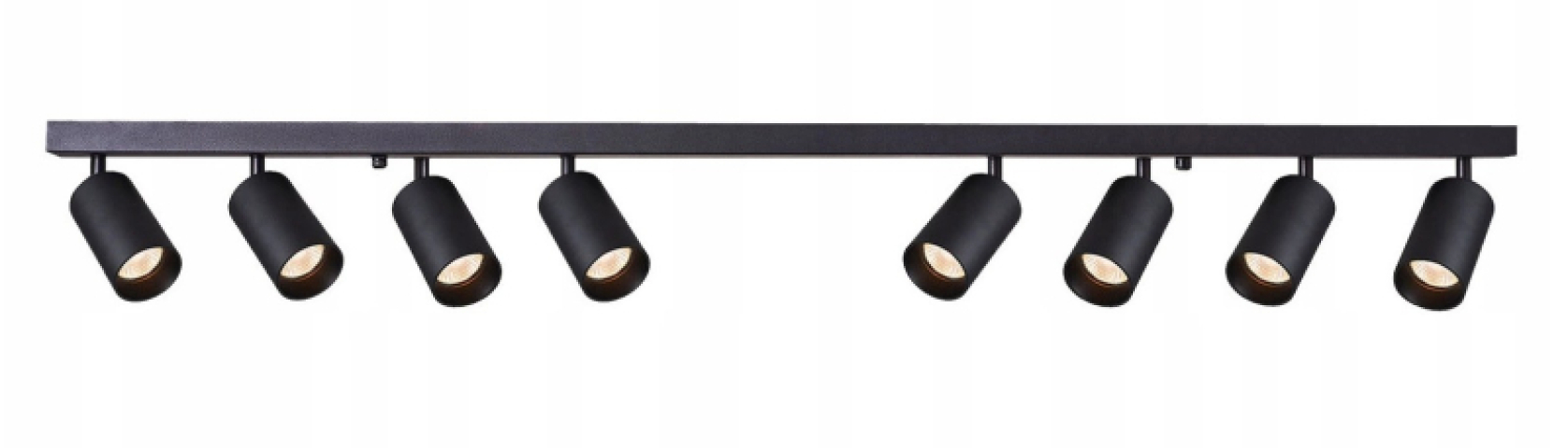Berge VIKI-L GU10 lámpa 8 spotlámpa fekete 